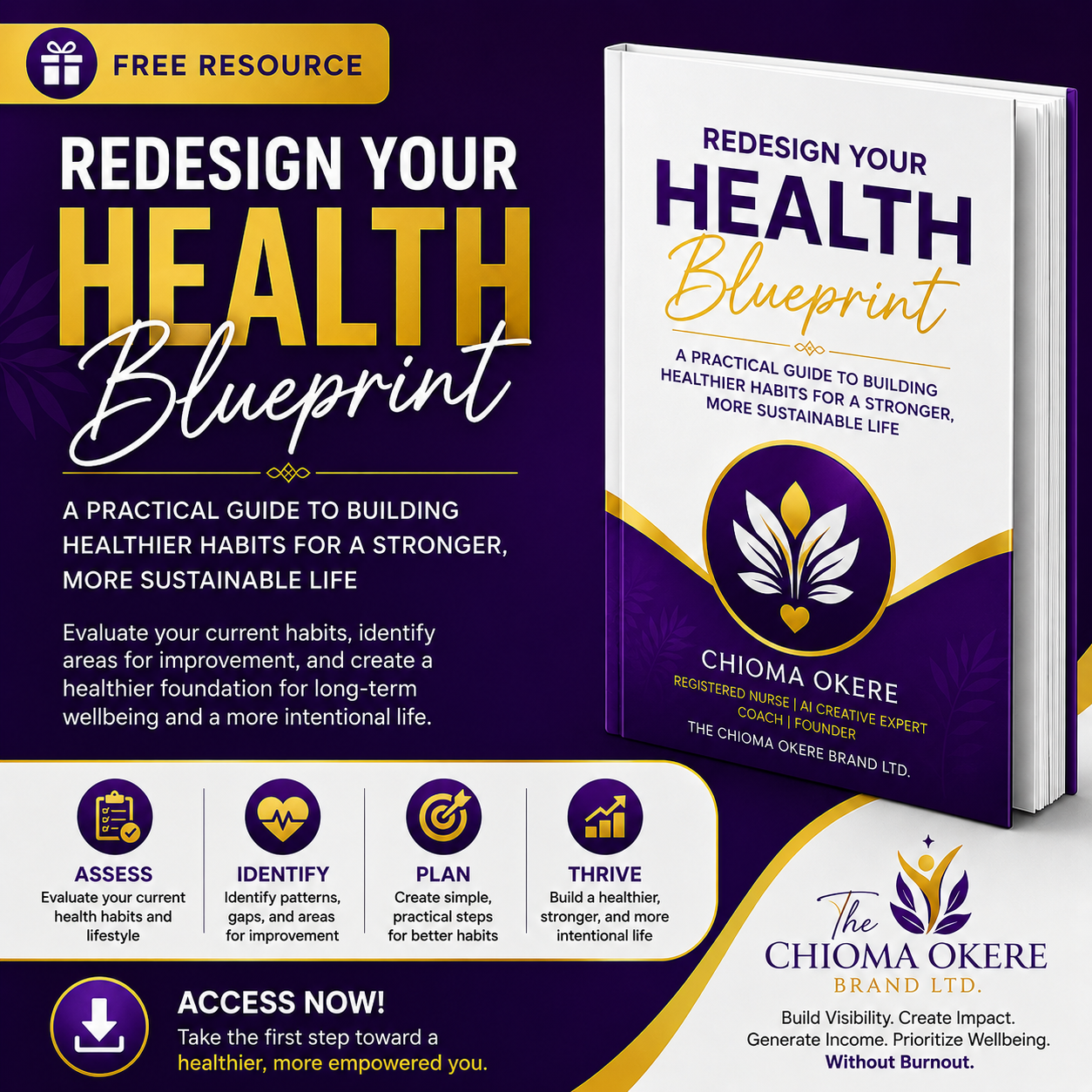 Redesign Your Health Blueprint